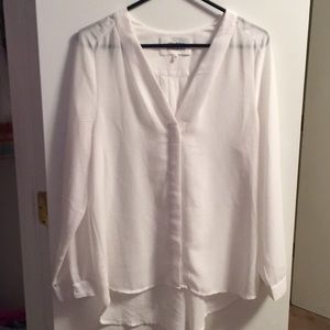 White Tissue Blouse from Stitch Fix